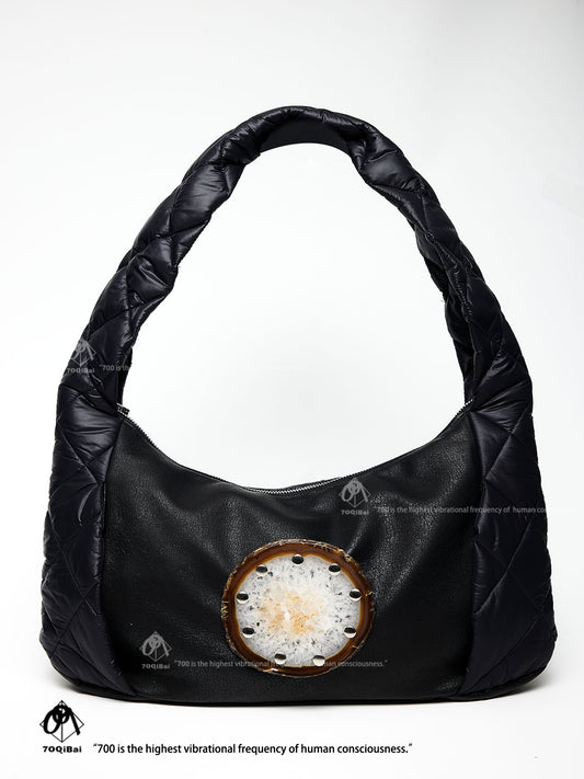 Natural Agate Shoulder Bag